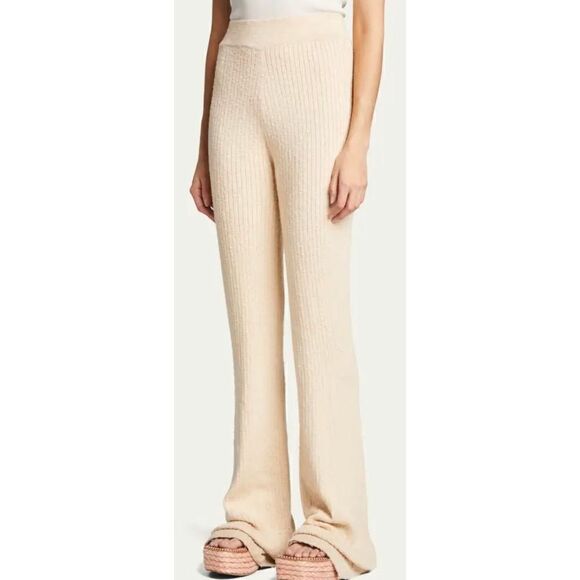 Ulla Johnson Mathilda Rib-Knit Cotton Pull On Pant NWOT Size Small - Picture 3 of 10